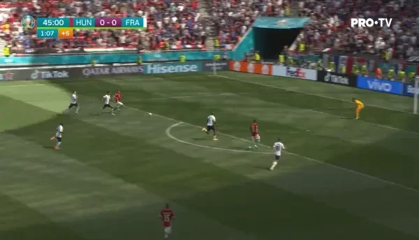 GOOOOL UNGARIA! Fiola inscrie dupa un contraatac rapid