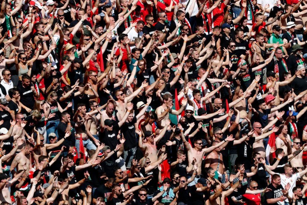 Suporterii unguri le dau clasa tuturor celorlalti! Atmosfera incredibila si la meciul cu Franta_7