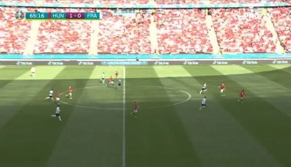 GOOOOL FRANTA! Griezmann egaleaza dupa o faza superba facuta de Mbappe