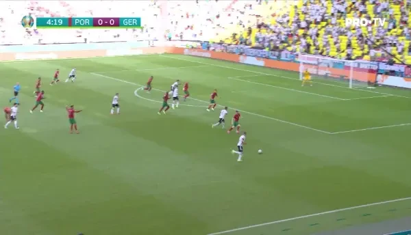 Gol ANULAT pentru Germania! Gosens a deschis scorul, dar reusita a fost anulata pe motiv de ofsaid