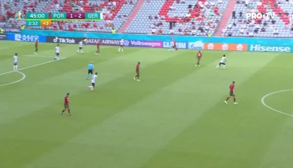 Ocazie Germania! Gnabry suteaza puternic din interiorul careului, dar Rui Patricio respinge