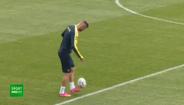 Imagini de la antrenamentul Ucrainei inainte de socul cu Austria! Nationala lui Shevchenko spera sa se califice in optimi