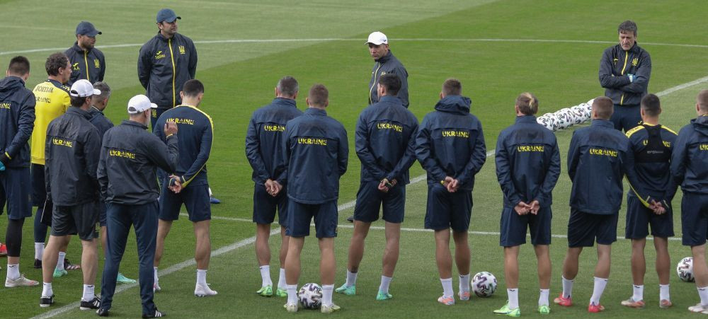 Imagini de la antrenamentul Ucrainei inainte de socul cu Austria! Nationala lui Shevchenko spera sa se califice in optimi