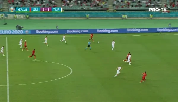 GOOOOOL ELVETIA! Shaqiri face 'dubla' dupa un contraatac rapid al elvetienilor