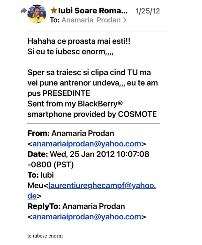Laurentiu Reghecampf, schimb de mesaje impresionante cu Anamaria Prodan: 
