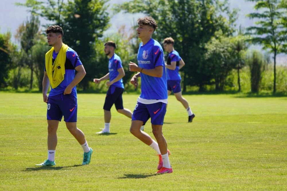 Gica Hagi a condus primul antrenament al Farului Constanta! 28 de fotbalisti, sub comanda 