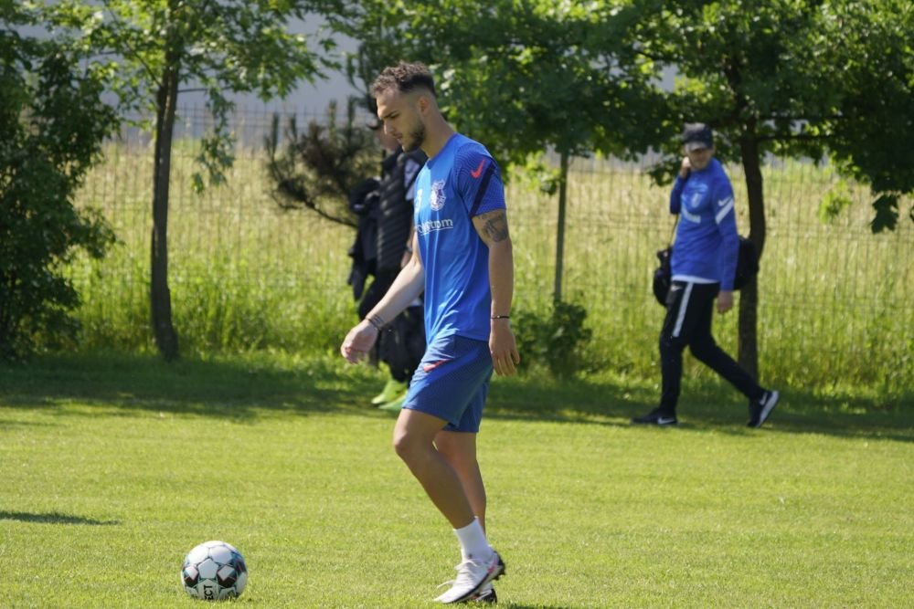Gica Hagi a condus primul antrenament al Farului Constanta! 28 de fotbalisti, sub comanda 