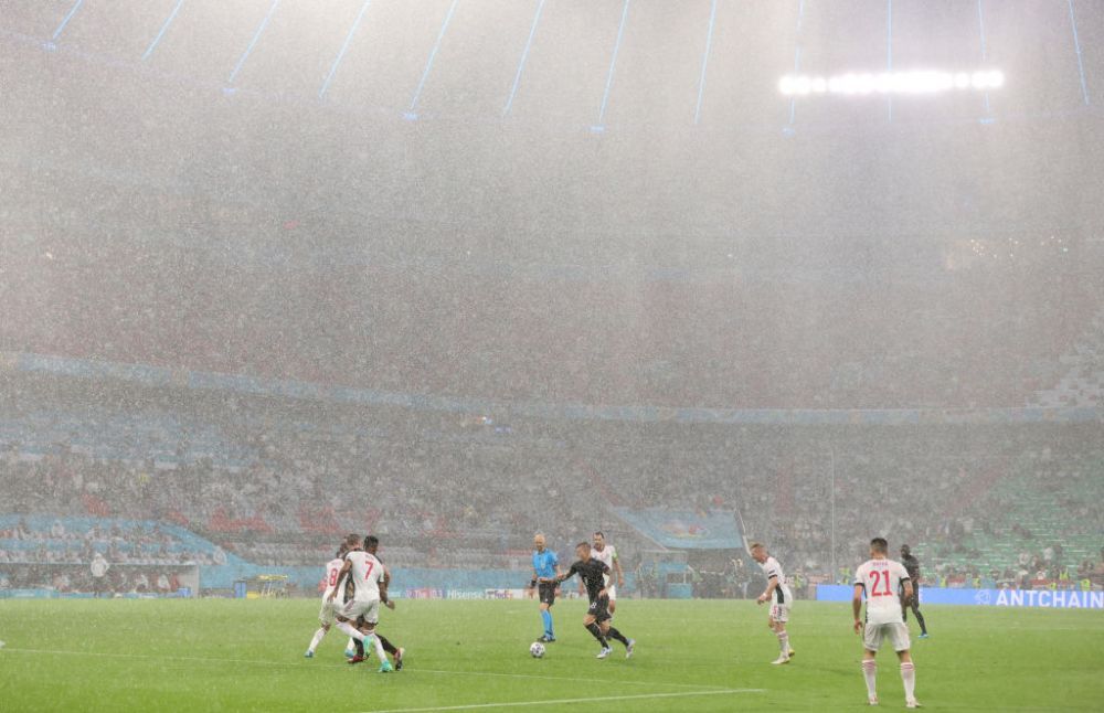 Momente incredibile pe arena din Munchen: nemtii au inceput sa plece de pe stadion in minutul 36. Imaginile care au facut inconjurul lumii_5