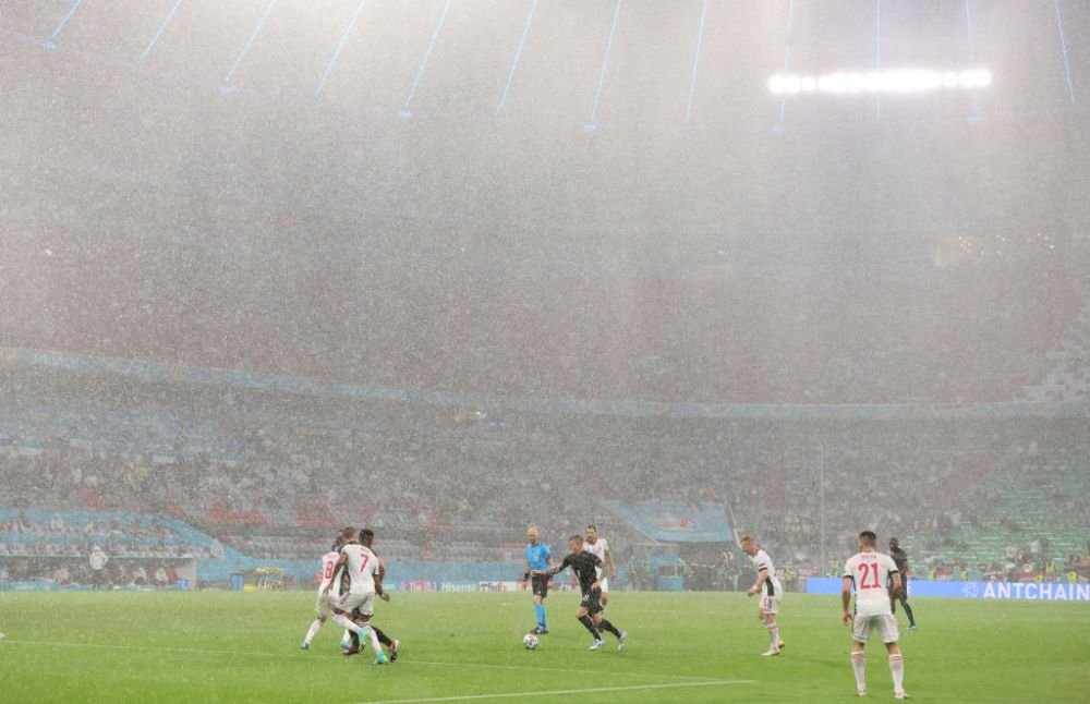 Momente incredibile pe arena din Munchen: nemtii au inceput sa plece de pe stadion in minutul 36. Imaginile care au facut inconjurul lumii_6