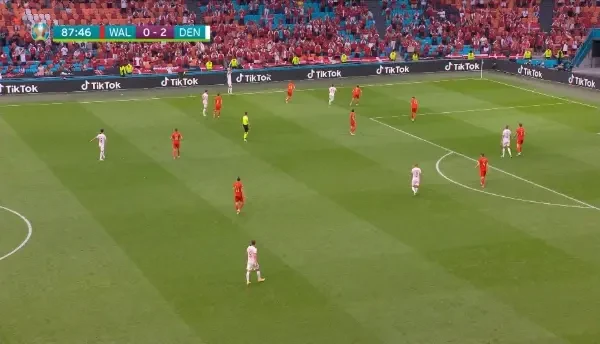 Galezii n-au putut sa-l opreasca nici cu cinci oameni in poarta! Faza superba reusita de Maehle