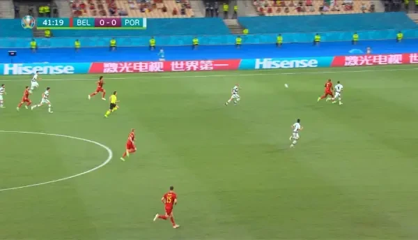 Nici n-a vazut-o! "Torpila" lui Thorgan Hazard l-a lasat spectator pe Rui Patricio. Executie de vis a mijlocasului belgian