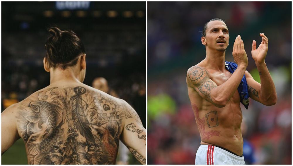Nu e la EURO, dar impresioneaza oricum. Peste 5,7 milioane de oameni s-au uitat la Zlatan Ibrahimovic si la tatuajul sau spectaculos VIDEO _1