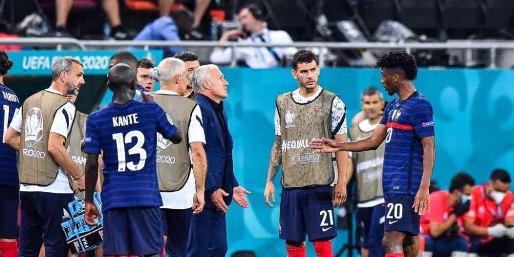 Scandal pe teren la meciul Franta - Elvetia! Imaginile care nu s-au vazut! Coman s-a luat la cearta cu Deschamps, iar Pogba a intervenit! Care a fost motivul
