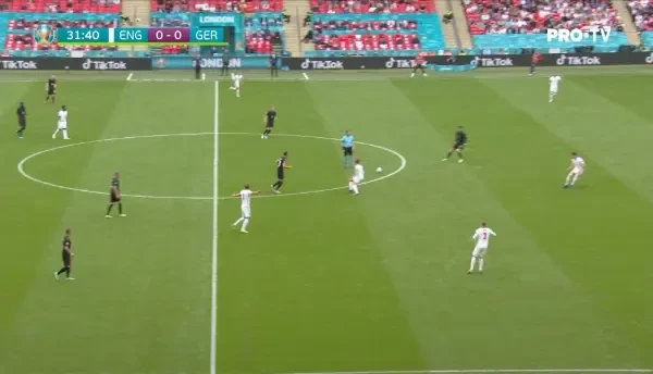 OCAZIE GERMANIA! Havertz il lanseaza bine pe Werner, care patrunde in careu, dar suteaza in Pickford