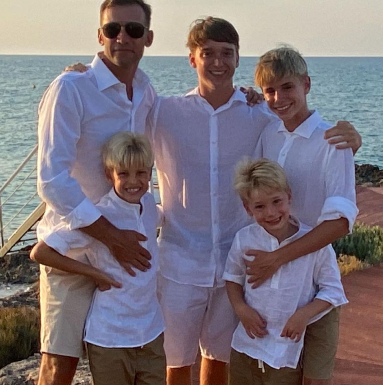 Andriy Shevchenko are o familie superba. E casatorit cu un model si au patru baieti impreuna: cat de bine arata sotia sa GALERIE FOTO _8