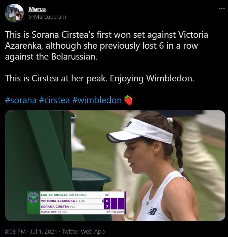 Calificare istorica: Sorana Cirstea a eliminat-o pe Victoria Azarenka, numar 14 mondial dupa un meci senzational! Romanca si-a egalat cea mai buna performanta la Wimbledon_6