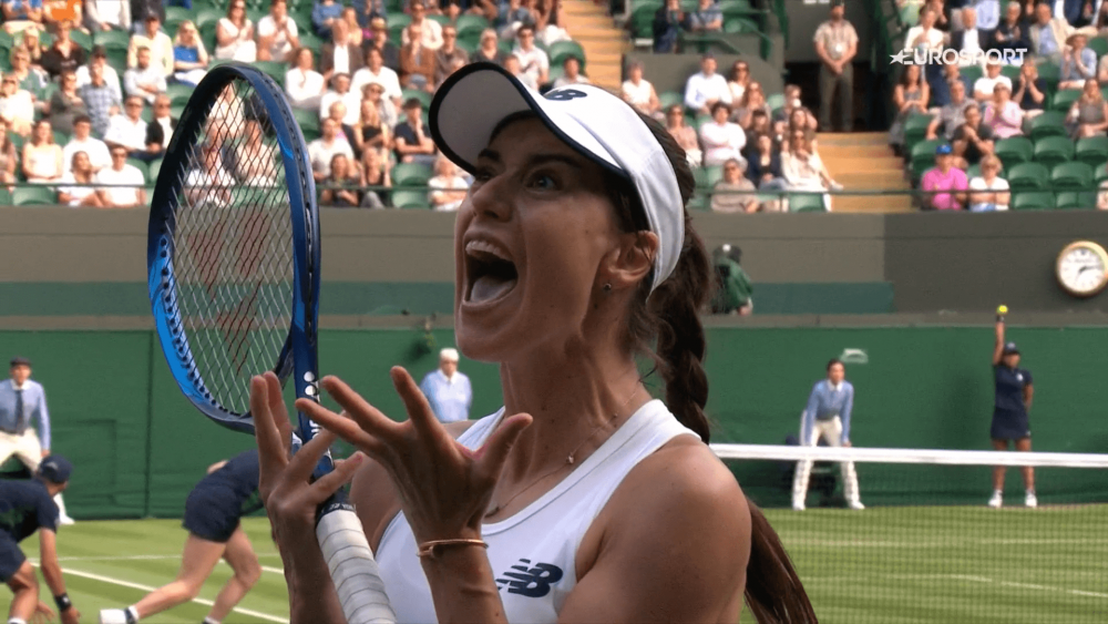 Victoria carierei nu se obtine fara pasiune: reactia nervoasa a Soranei Cirstea care a speriat un stadion intreg in timpul setului decisiv al meciului cu Victoria Azarenka _5