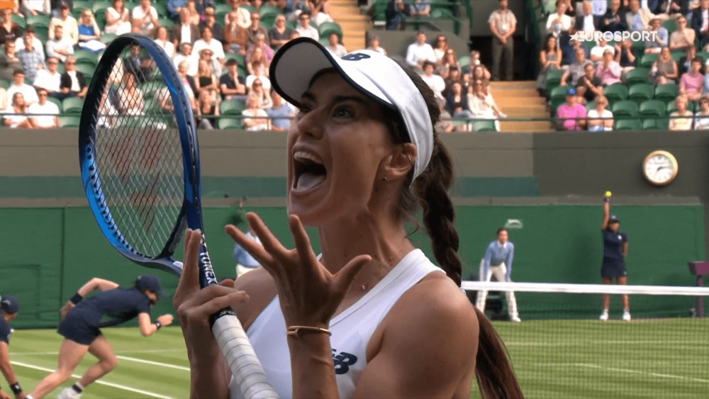 Victoria carierei nu se obtine fara pasiune: reactia nervoasa a Soranei Cirstea care a speriat un stadion intreg in timpul setului decisiv al meciului cu Victoria Azarenka _6