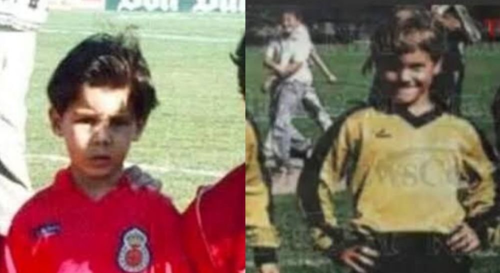Roger Federer si Rafael Nadal, gata de un nou duel: imaginile rare din junioratul de fotbal care incing atmosfera inainte de Elvetia vs. Spania! _3