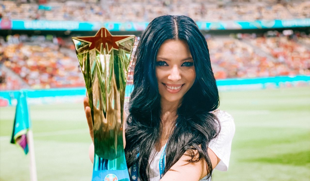 Corina Caragea, experienta de neuitat la Star of the Match by Heineken. Cum a trait meciul Franta - Elvetia, de pe Arena Nationala _4
