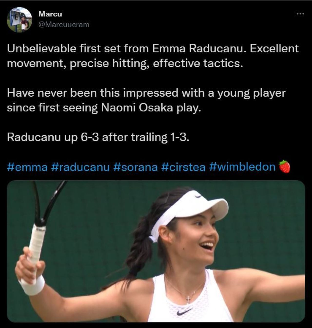 Sorana Cirstea, eliminata la Wimbledon de pustoaica de 18 ani, Emma Raducanu 3-6, 5-7. Ce suma colosala va incasa sportiva cu origini romanesti la prima participare intr-un Grand Slam_5
