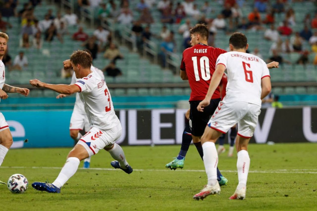 Revelatia turneului loveste din nou! Patrik Schick a marcat cu Danemarca si l-a egalat pe Cristiano Ronaldo in clasamentul golgheterilor_6