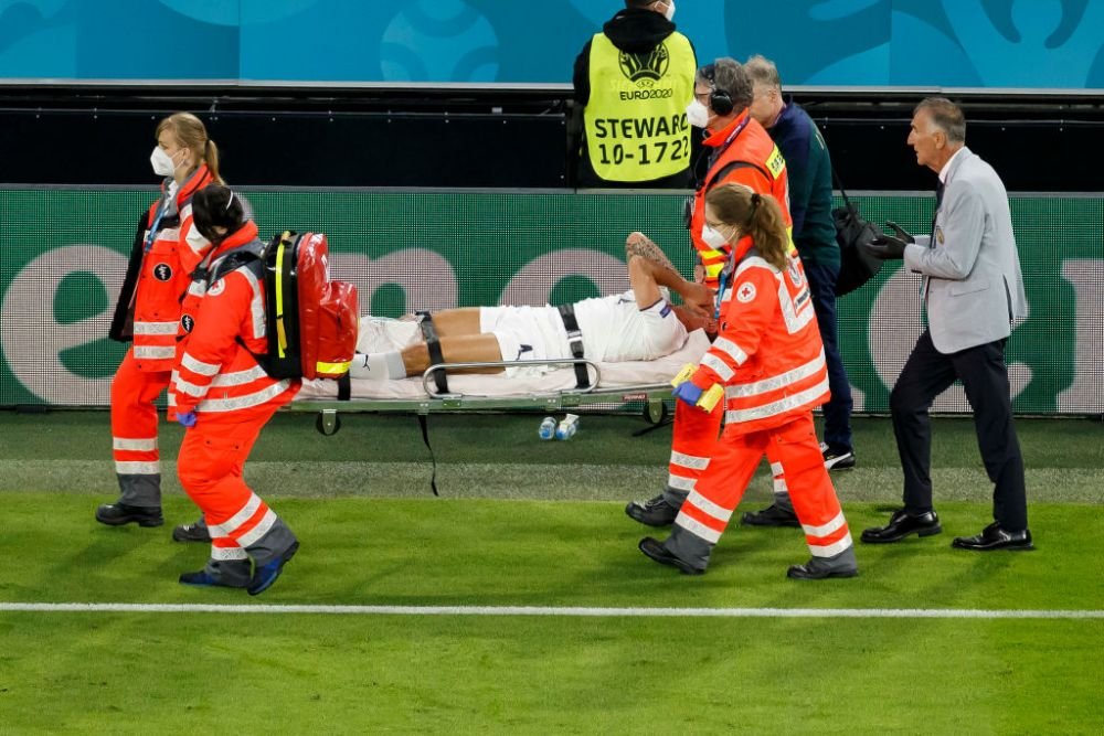 Spinazzola, primit ca un rege de coechipieri dupa accidentare! Spiritul de echipa al Italiei, principalul argument pentru castigarea Campionatului European_2