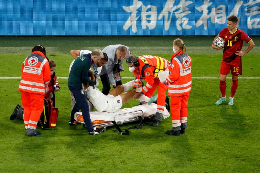 Spinazzola, primit ca un rege de coechipieri dupa accidentare! Spiritul de echipa al Italiei, principalul argument pentru castigarea Campionatului European_3