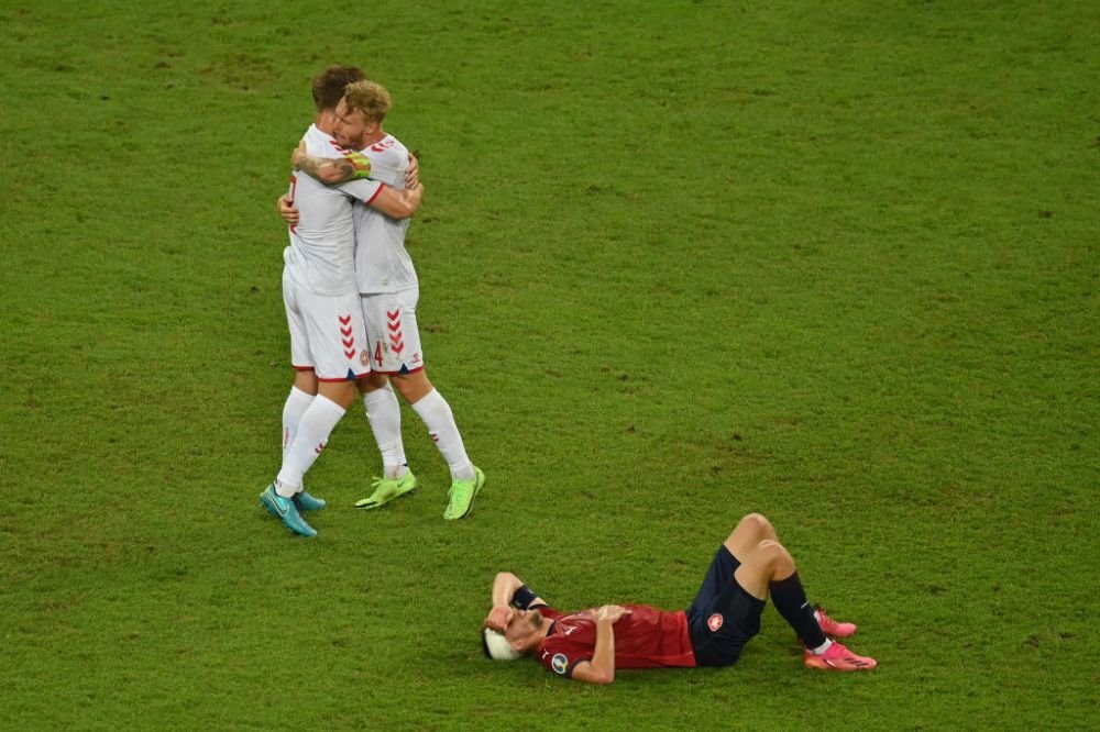 FOTO De la drama lui Eriksen la calificarea in semifinale. Bucuria danezilor in cele mai impresionante imagini de la Baku_3