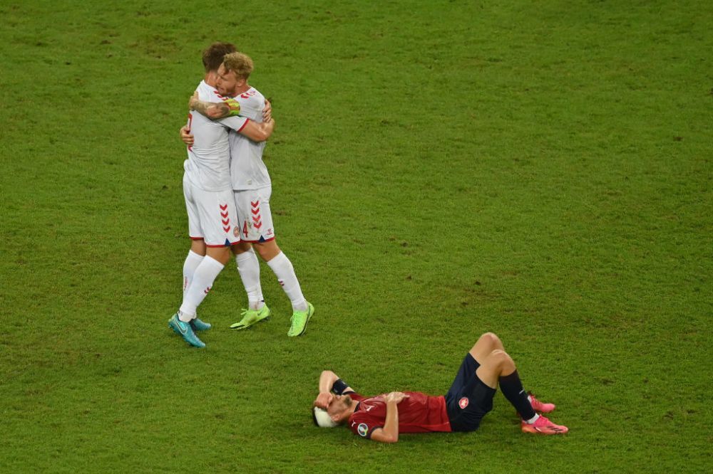 FOTO De la drama lui Eriksen la calificarea in semifinale. Bucuria danezilor in cele mai impresionante imagini de la Baku_3