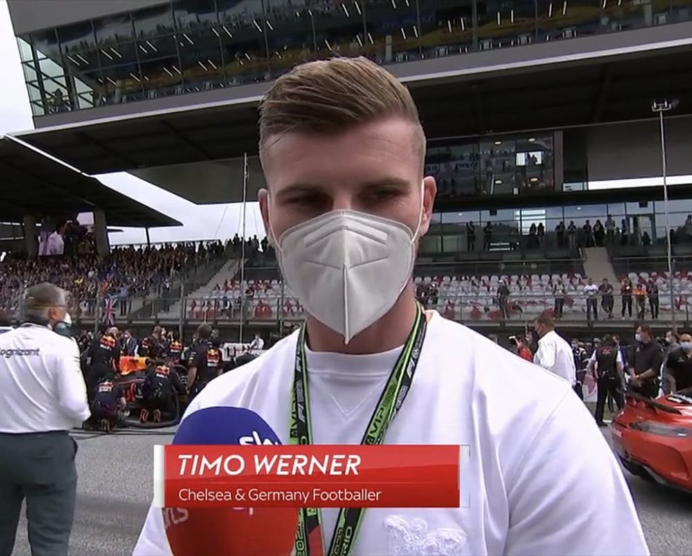 Timo Werner, portarul lui Chelsea, e aici! Gafa imensa facuta de o prezentatoare in direct! S-a dus sa ii ia interviu atacantului