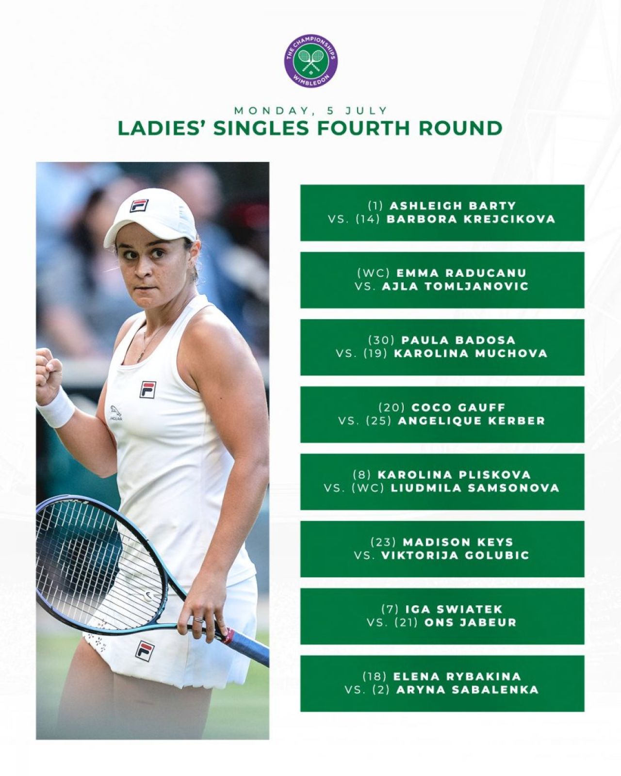 Dupa 144 de ani, turneul de la Wimbledon renunta la o traditie importanta: astazi are loc ultima