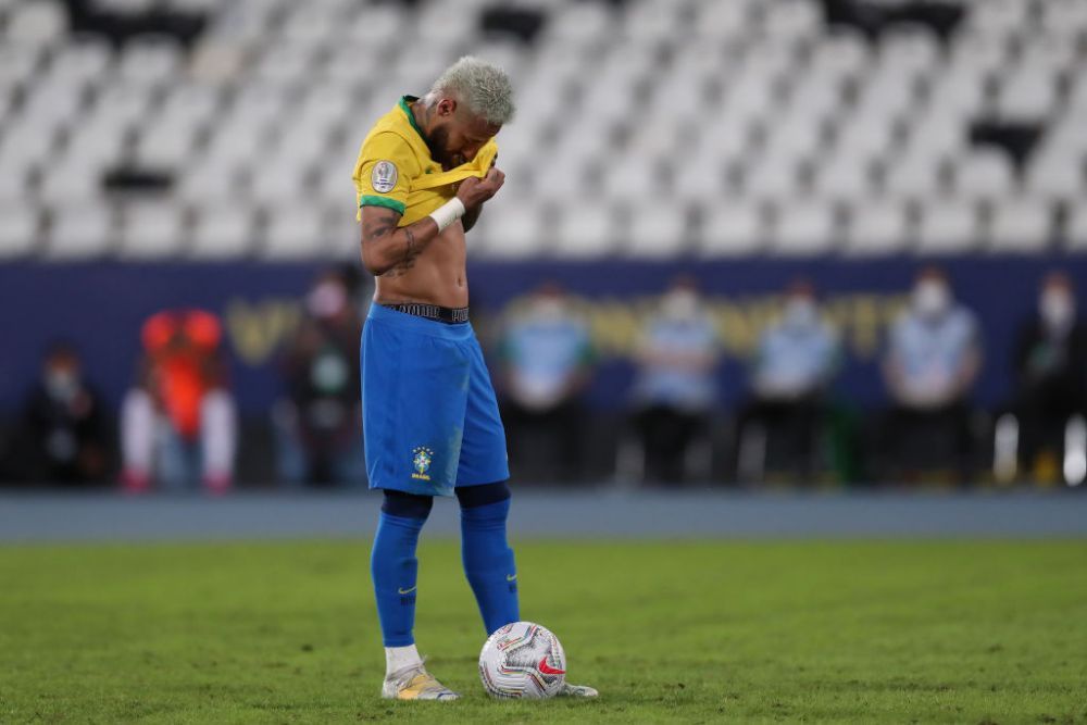 Neymar, criticat pentru atitudinea afisata la Copa America: