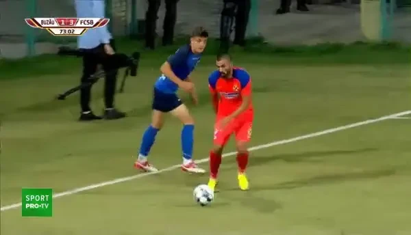 GOOOL FCSB! Cristi Dumitru isi trece numele pe lista marcatorilor, dupa o pasa excelenta din flancul drept