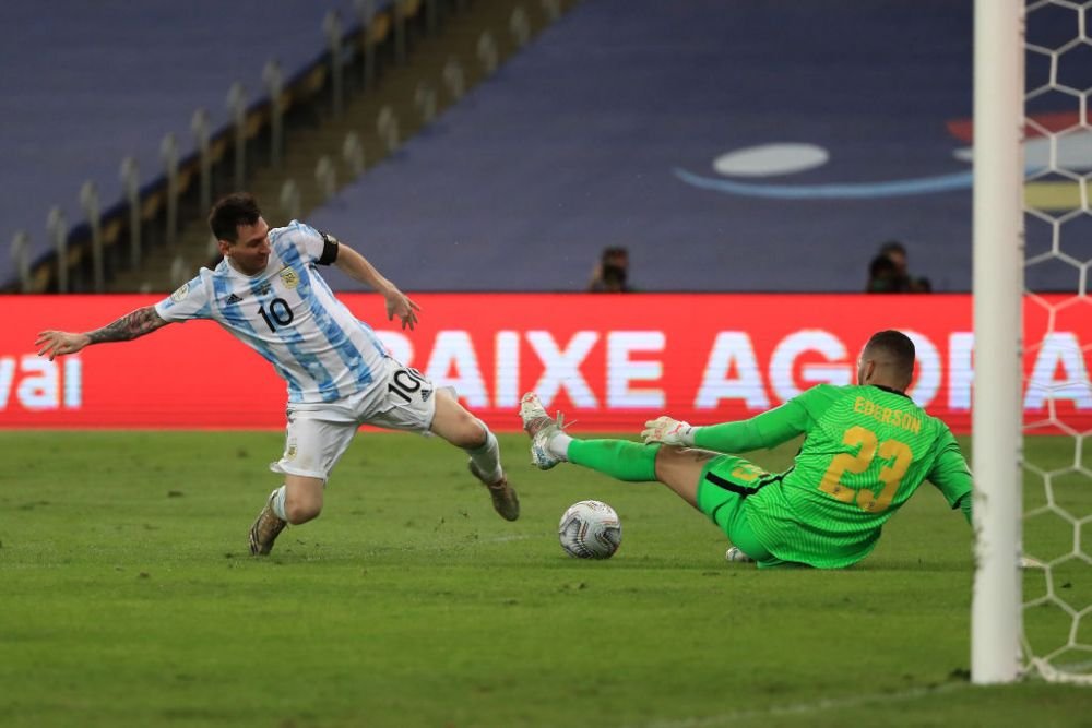Ratare ireala a lui Messi in finala Copa America! Ce a putut sa faca dupa ce a fost lasat singur cu portarul VIDEO _5