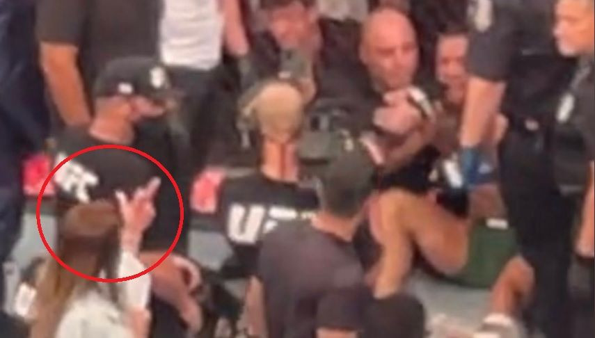 McGregor a reusit sa o scoata din minti pe sotia lui Dustin Poirier! Superba Jolie i-a aratat degetul mijlociu luptatorului din Irlanda