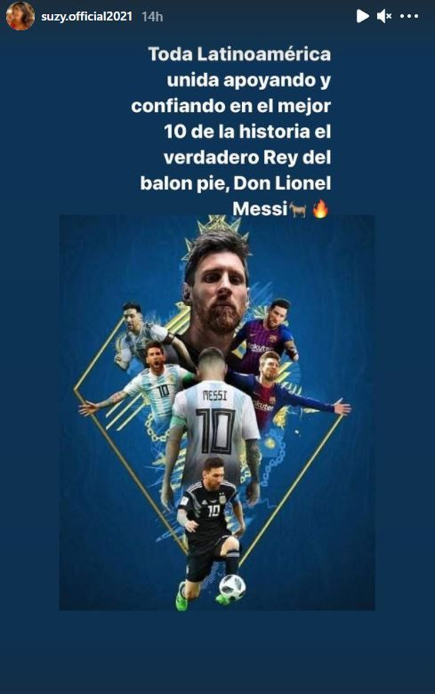 S-a dezbracat de bucurie! Miss Bum Bum s-a dus in costum de baie la stadion pentru a sarbatori victoria Argentinei! Imagini senzationale_9