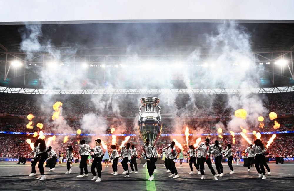 Show total inainte de finala Euro 2020 dintre Italia si Anglia! Artificii, coregrafie si un trofeu urias pentru un spectacol de poveste   _17