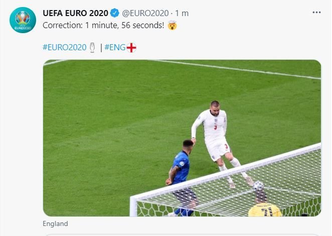 Performanta uluitoare izbutita de Luke Shaw! Golul fabulos marcat de englezi intra in istoria Campionatului European_3