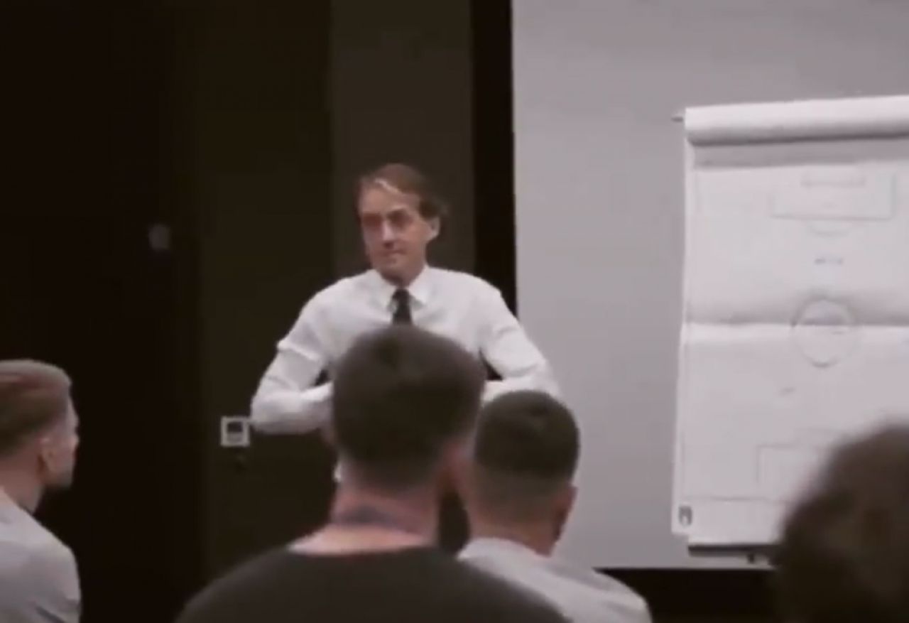 Imagini geniale din vestiarul Italiei inainte de finala de pe Wembley! Care a fost mesajul lui Mancini _2