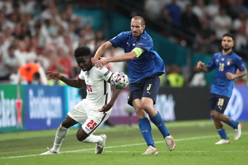 Jose Mourinho, impresionat de interventia lui Chiellini din finala Euro 2020! Stia ce are de facut ! Cum rade portughezul de Saka