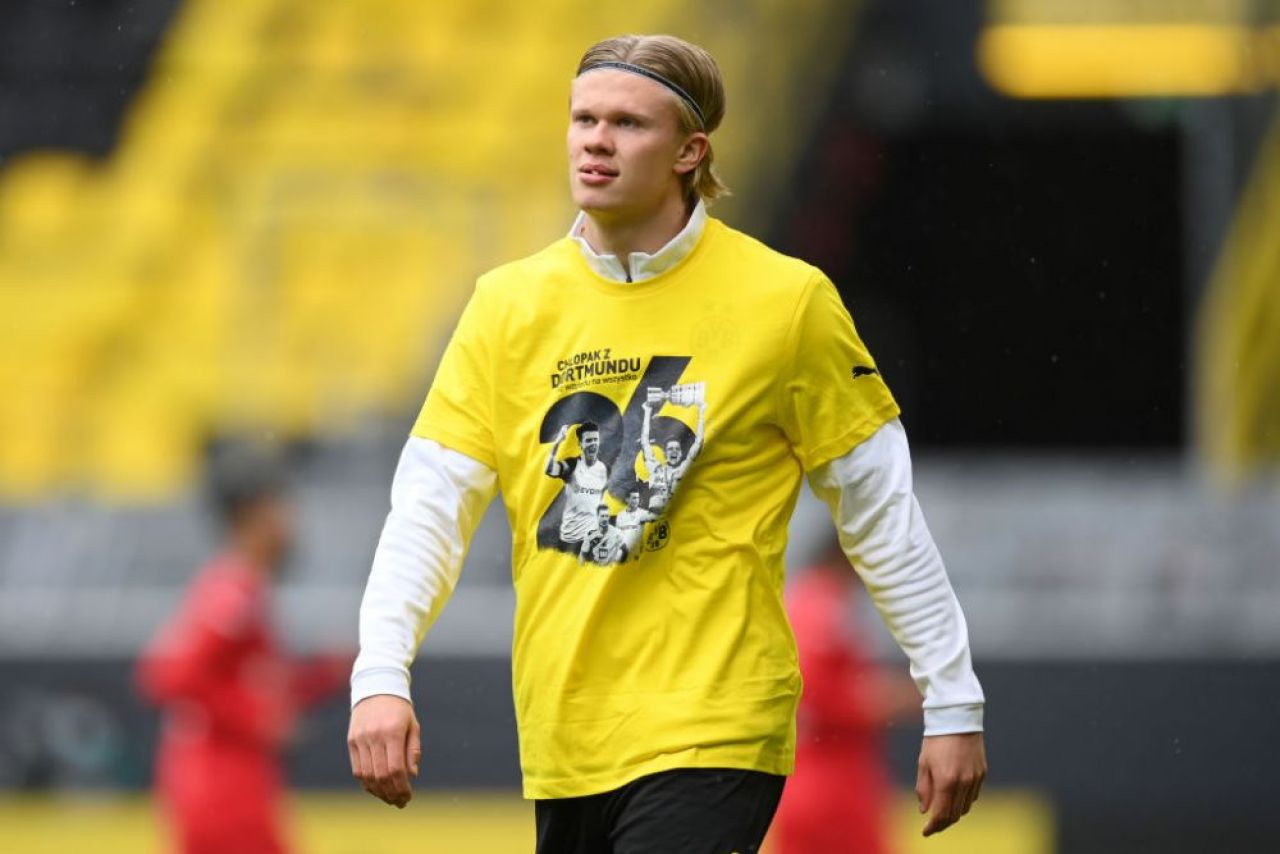 Haaland, aproape de plecarea de la Dortmund?! Ce le-a spus ziaristilor la revenirea la antrenamentele Borussiei_3