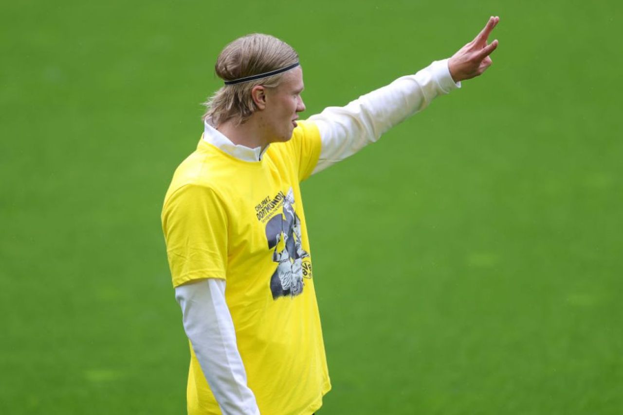 Haaland, aproape de plecarea de la Dortmund?! Ce le-a spus ziaristilor la revenirea la antrenamentele Borussiei_4