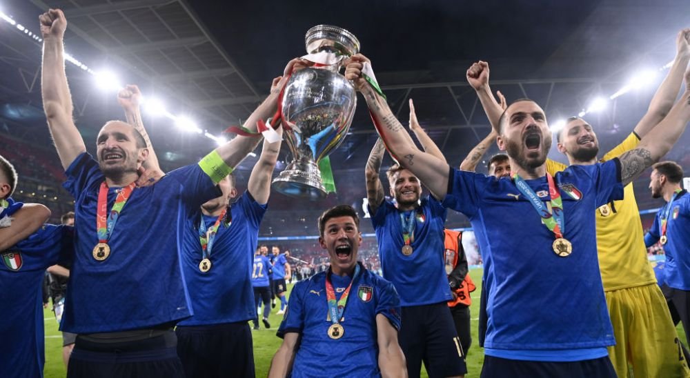 Clipul care pune capat speculatiilor despre italieni. Aproape 5 milioane de oameni au vazut ce au facut jucatorii lui Mancini la finala EURO_5