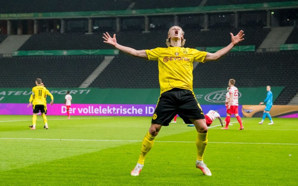 E dorit de toata Europa, dar s-a prezentat la reunirea lotului Borussiei Dortmund! Imagini cu Haaland, dezlantuit la primul antrenament _6