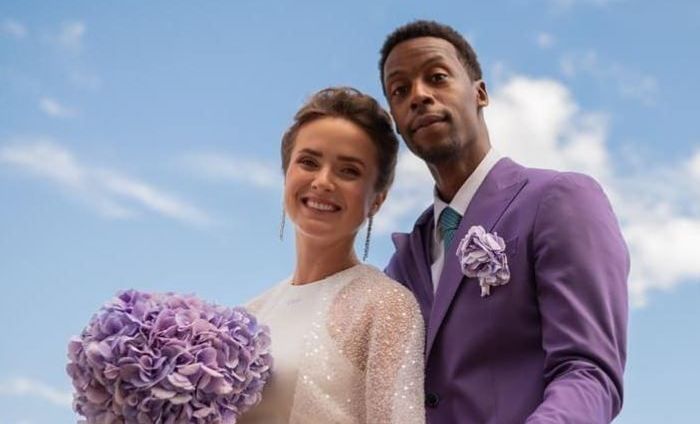 Faceti cunostinta cu domnul si doamna Monfils! Gael a facut show pe ringul de dans la propria nunta, iar Elina a fost felicitata de Simona Halep_4