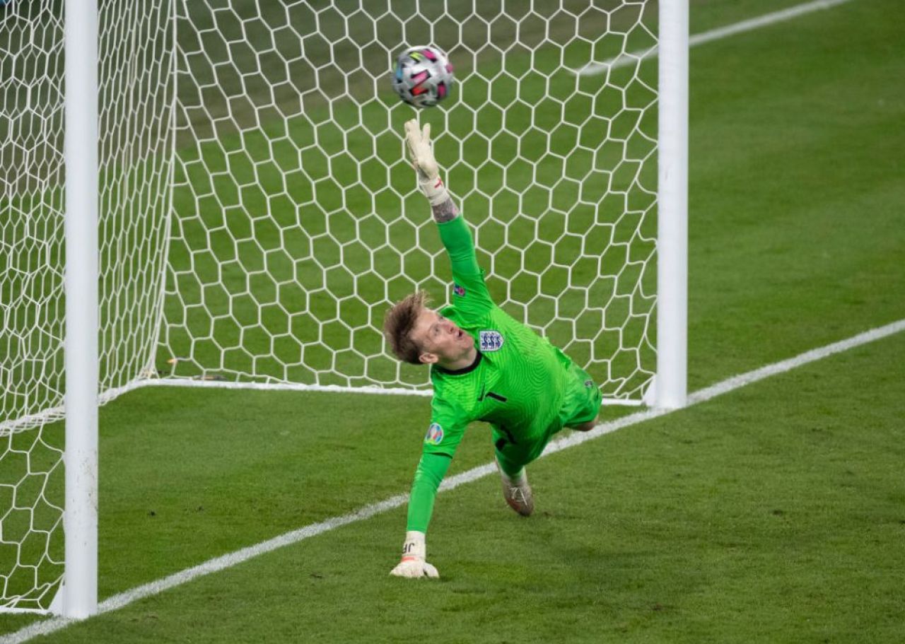 Dezmat total pentru cel mai bun om al Angliei de la Euro 2020! Cum a fost surprins Pickford _5
