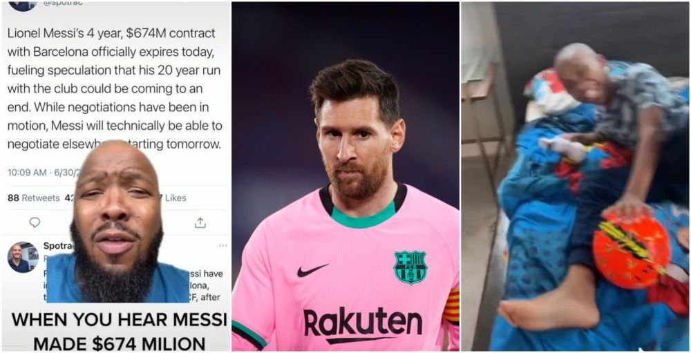 Reactie geniala a unui barbat cand a aflat cat castiga Messi! Ce a putut sa ii faca fiului sau: 