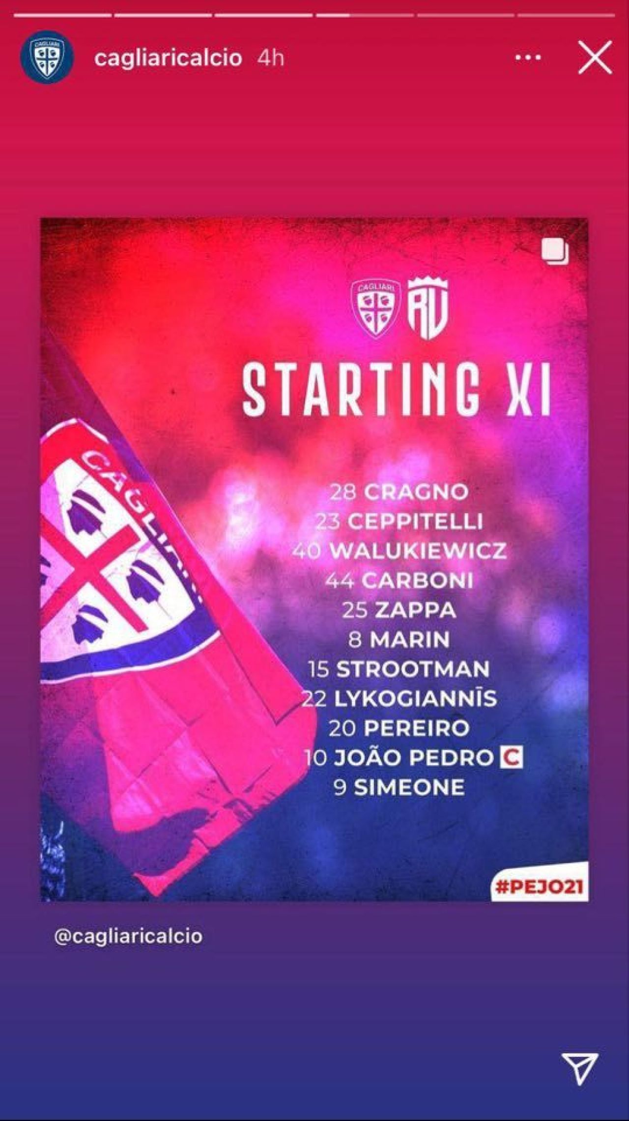 Razvan Marin, titular in primul amical al verii pentru Cagliari! Contributie importanta a romanului la