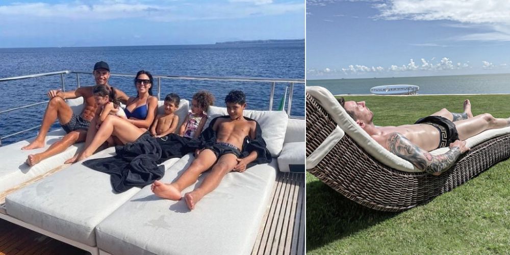 Imaginile superbe cu Ronaldo si Messi din vacanta! Pana si